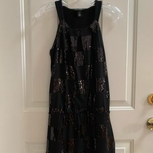 Sequins Black WHBM Tunic